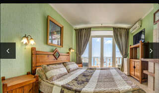 Гостевой дом Рубензон Утес Двухместный номер с 1 кроватью и балконом, вид на море-1